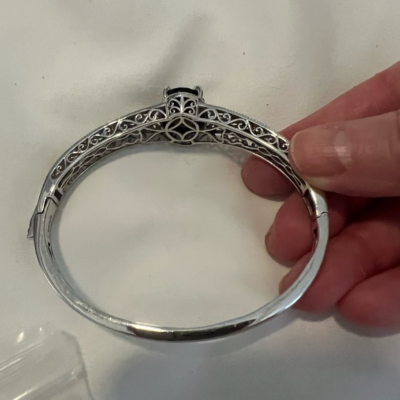 Smoky Quartz Filigree Bracelet - Picture 3 of 10